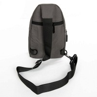 Мужская тканевая сумка-слинг Lanpad 86803 grey мал