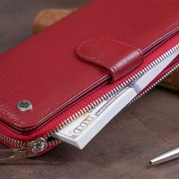 Женский кожаный кошелек ST Leather 19307 Бордовый