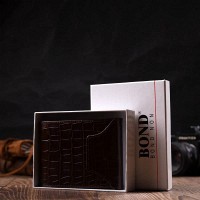 Кожаный мужской турецкий кошелек BOND  21990 