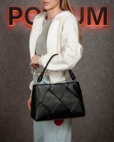 Женская кожаная сумка ALEX RAI 6610 black