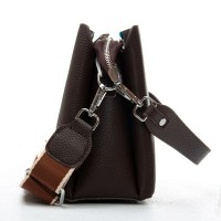 Женская кожаная сумка ALEX RAI 99119 brown