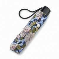 Зонт женский механический Fulton Minilite-2 L354 Rose and Animal (Бежевые розы)