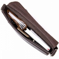 Мужская кожаная сумка через плечо Grande Pelle 11430