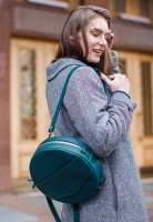 Женская сумка-рюкзак BlankNote «Maxi» малахит bn-bag-30-malachite