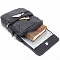 Мужская кожаная сумка через плечо Vintage 20367