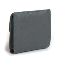 Женский кожаный кошелек Rainbow DR. BOND WRS-33-1 gray