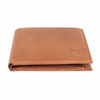 Кожаный мужской кошелек Ridgeback JBNC39MN Tan (Рыжий)