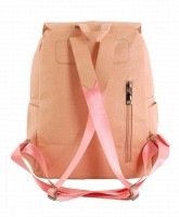 Женский розовый рюкзак из PU кожи TRAUM 7229-68