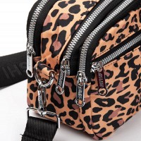 Летняя тканевая сумка Jielshi C68 leopard print