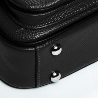 Женский молодежный кожаный клатч ALEX RAI 29052 black