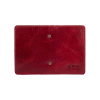 Обложка для документов из кожи HiArt AD-03 красная