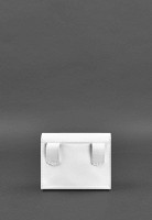Женская кожаная поясная сумка/кроссбоди BlankNote Mini белая BN-BAG-38-2-LIGHT