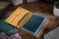 Картхолдер из кожи HiArt CH-02br Shabby Honey