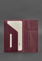Кожаный тревел-кейс  BlankNote 3.1 бордовый Crazy Horse BN-TK-3-1-VIN-KR