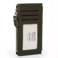 Женский кожаный кошелек Classik  DR. BOND WN-23-16 green