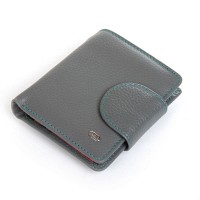 Женский кожаный кошелек Rainbow DR. BOND WRS-415-1 gray