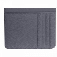  Кожаный картхолдер  Smith & Canova 90014(Grey)