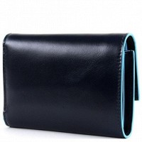 Кожаный кошелек Piquadro BL SQUARE/N.Blue PD4571B2R_BLU2