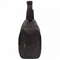 Мужская кожаная сумка-слинг TARWA GC-4004-3md