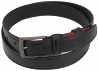 Мужской кожаный ремень под джинсы Skipper 1291-35