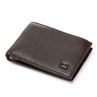 Мужской кожаный кошелек с зажимом для купюр BE BRETTON 168-24C brown