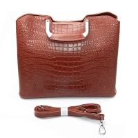 Женская кожаная сумка классическая ALEX RAI 1540-1 camel