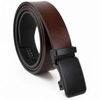 Мужской кожаный ремень автомат Vintage 20271