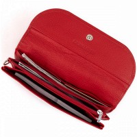 Женский кожаный клатч ST Leather 19321 Красный