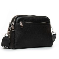 Женская кожаная сумка ALEX RAI 8960 black