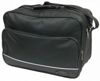Мужской тканевый портфель Wallaby 2641 black, черный