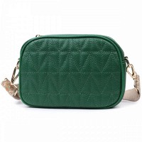 Молодежная женская кожаная сумка через плечо Vintage 22613 