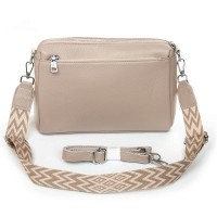 Женская кожаная сумка ALEX RAI 8958 khaki