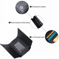 Женский лаковый кожаный кошелек ST Leather 22707 