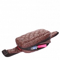 Стеганая сумка на пояс POOLPARTY Beltbag