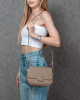 Женская кожаная сумка ALEX RAI 3230 khaki
