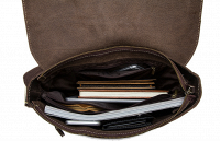 Мужская кожаная сумка через плечо SHVIGEL 20007