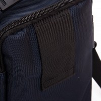 Мужская небольшая сумка через плечо и пояс Lanpad 3790 blue