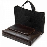 Кожаная сумка для ноутбука Grande Pelle 11438