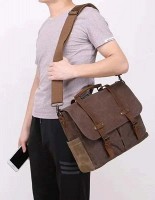 Мужской кожаный портфель Vintage 20116 