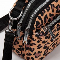 Летняя тканевая сумка Jielshi F056 leopard print