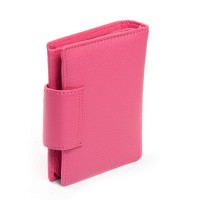 Женский кожаный кошелек Bright DR. BOND WS-36 plum-red