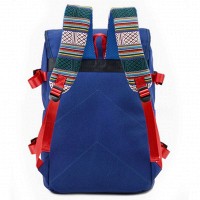 Холщовый рюкзак с этнической отделкой и отделением для ноутбука MCJH TRAUM