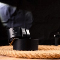 Мужской кожаный ремень Grande Pelle 21451