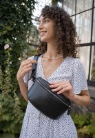 Женская поясная сумка Explorer S черная флотар TW-EXPLORER-S-BLACK-FLO