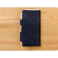 Тревел-кейс кожаный ручной работы кожи BlankNote 3.0 ночное небо