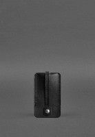 Кожаная ключница 1.0 черная Краст BN-KL-1-G