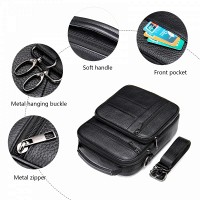 Мужская кожаная сумка через плечо Vintage 20347 