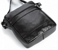Мужская кожаная сумка через плечо SHVIGEL 00791 