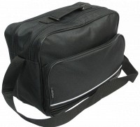 Мужской тканевый портфель Wallaby 2641 black, черный