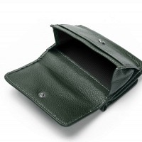 Женский кожаный кошелек Bright DR. BOND WS-403 green